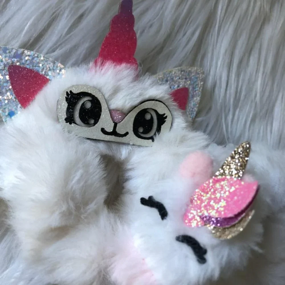 Claire’s Unicorn Plush Scrunchie Set